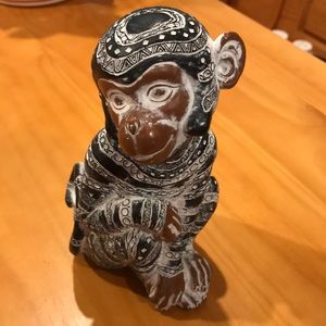 Ceramic monkey